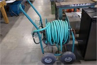 GARDEN HOSE WITH ROLLING REEL