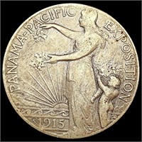 1915-S Panama-Pacific Half Dollar LIGHTLY