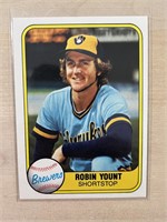 Robin Yount 1981 Fleer