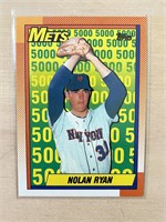 Nolan Ryan 1990 Topps 5000 Strikeouts