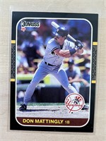 Don mattingly 1987 Donruss