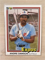 Andre Dawson 1981 Donruss