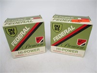 Lot (2) Boxes 12 Ga. Federal - 1985 DU