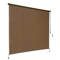 Coolaroo Cord Operated 120x96 Mocha Roller Shade