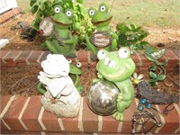 Frog Garden Decor