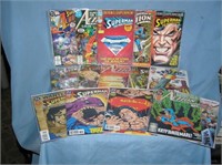 Collection of vintage Superman and related Comic B