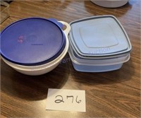 Tupperware and rubbermaid containers