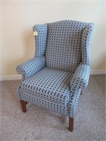 A Chippendale Style Wingback Chair