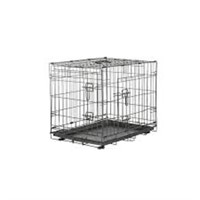 Medium Black Collapsable Pet Crate Up To 40lb