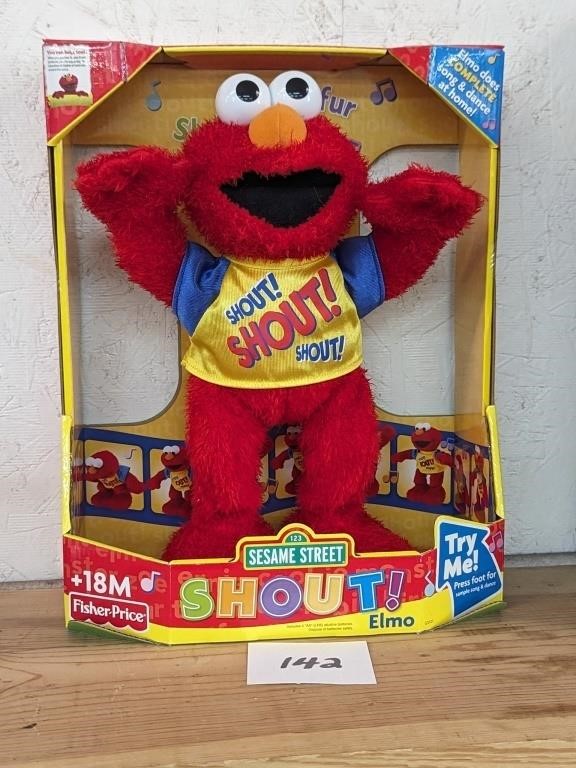 Fisher Price Shout Elmo Doll