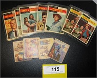 Topps Boots & Saddles cards ,1958 Wild West cards