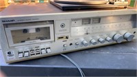 SHARP vintage turntable cassette FM stereo