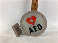 AED First Aid Sign.