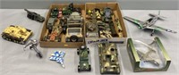 Toy Army Vehicle & Soldiers Lot Collection