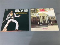 2x The Bid Elvis Lp Albums