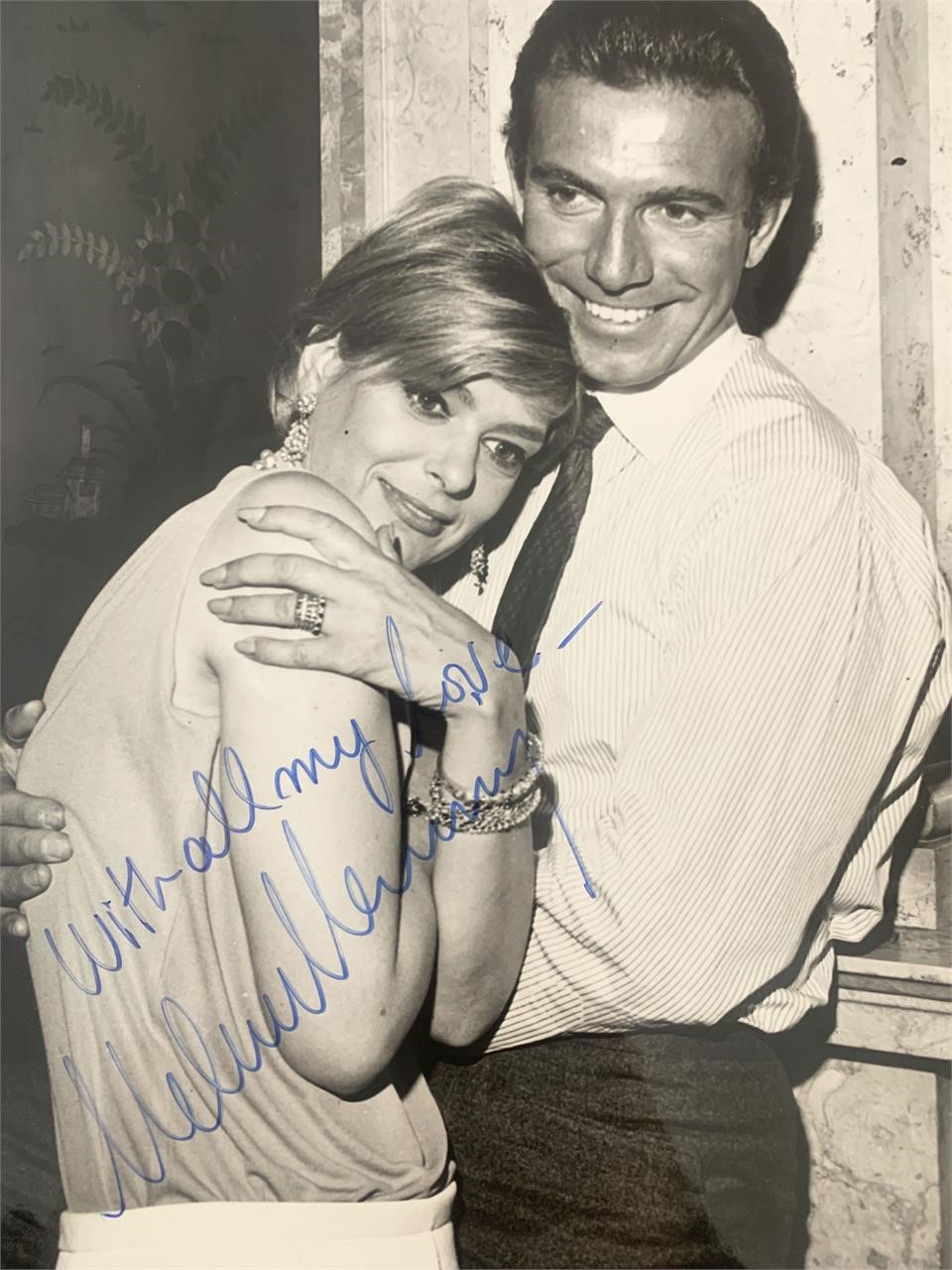 Melina Mercouri signed photo