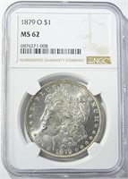 1879-O MORGAN DOLLAR NGC MS-62