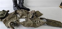 Vintage US Military Pilot Anti G Trousers with Bag