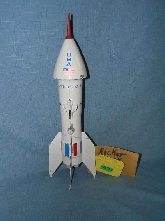 Rocket ship bank circa 1960s