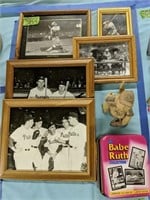Baseball Frames Photographs, Babe Ruth Collection