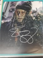 A Signed photo of cast members from the series fro