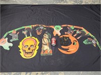 Halloween cut-outs and wall banner: banner with