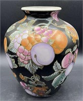 9in Chinese Hand Painted Vase