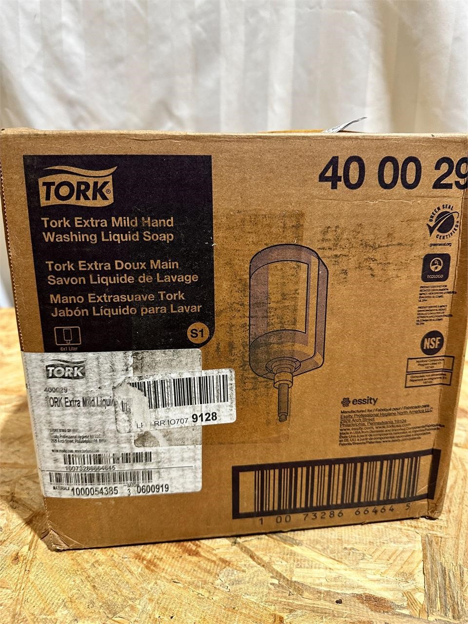 New Tork case of refill extra mild soap dispensers