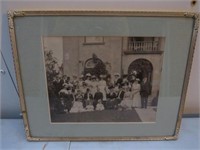 Early 1900s Old Framed Cabinet Photo Victorian OLD