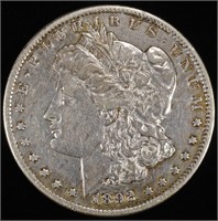 1892-CC MORGAN DOLLAR AU