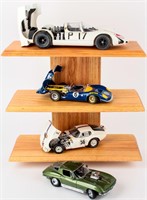 4 Diecast & Plastic Model Sports Racing Cars