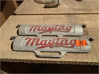 2 Maytag washer, safety release handles