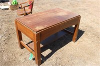 Oak Library Table