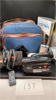 Sony Video 8 Handycam, Bag & Accessories CCD-TR71