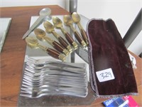 Brass Spoons,Horderve Forks,Pewter Spoon &