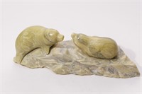 INUIT SOAPSTONE CARVING