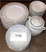 Vintage White China Plates