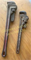 (1) 24” Ridgid steel pipe wrench &
