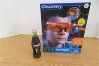 New Discovery Spy Goggles & Coca Cola Timer