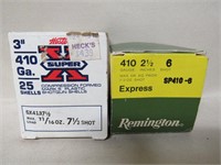 2- 3/4 Full Boxes of .410