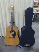 ZEN-ON W200 JAPANESE GUITAR W/CASE