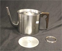 Stelton Denmark stainless steel teapot