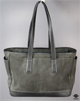 Coach Canvas/Leather Tote Bag
