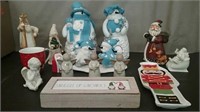 Box-Christmas Decorations, Snowmen, Santas,