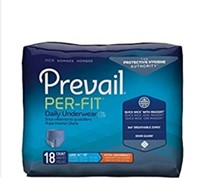 Prevail per-fit depends 18COUNT,size Large 44 58
