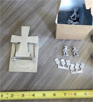 Small Box of Lead Figures / Normandy Momento
