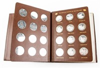 Coin The Civil War Sterling Silver Set in Binder