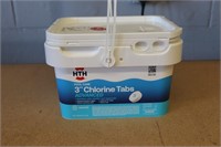 HTH 3" Chlorine Tabs Avanced $100 Retail!