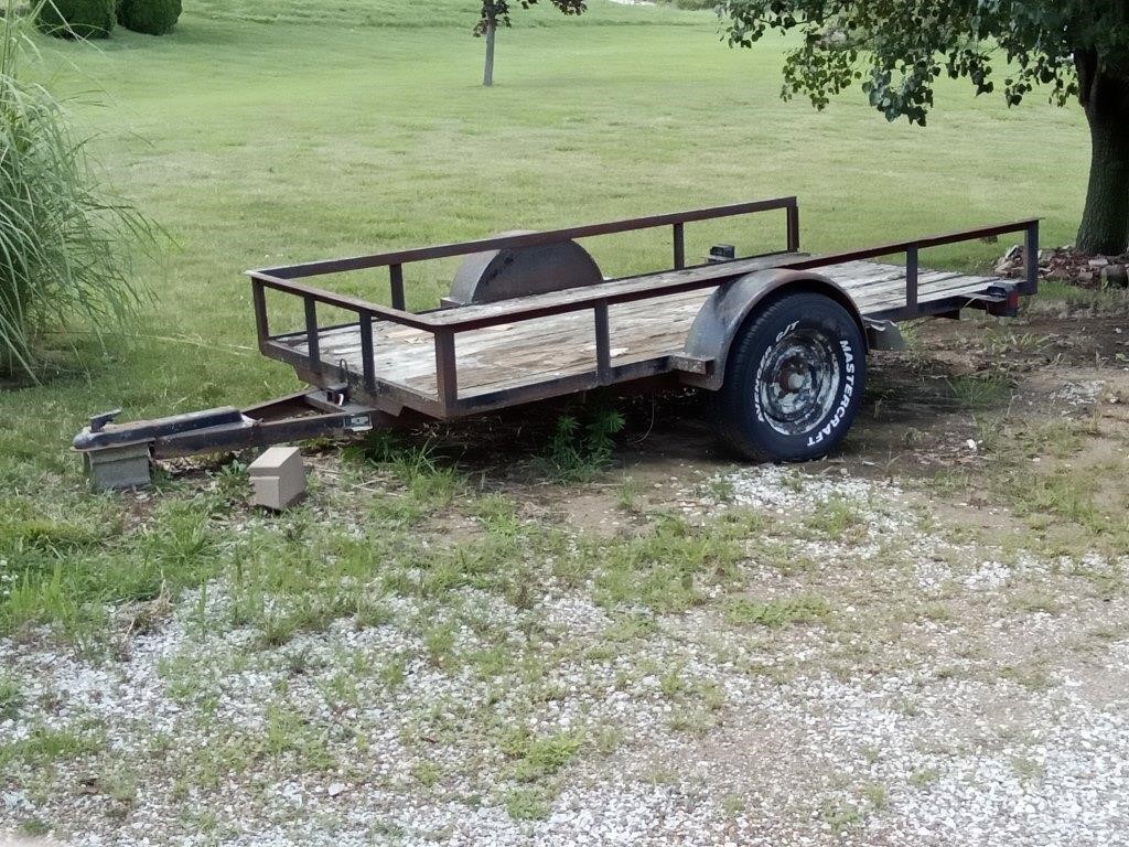 10ft x 5ft flat bed trailer