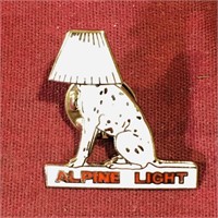 Alpine Light Lager Beer Pin (Vintage)